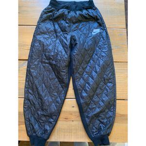 Nike Quilted Pants Black Women's Size XS